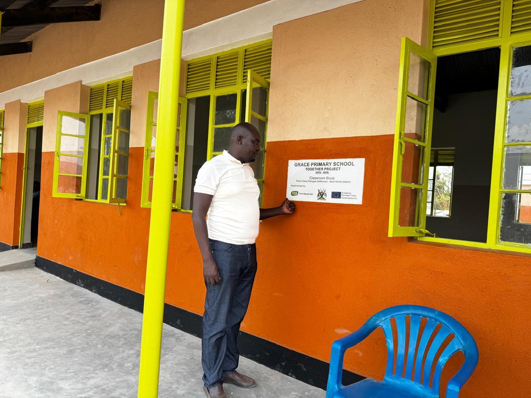 Grace Primary School — Classroom Block & VIP Latrine