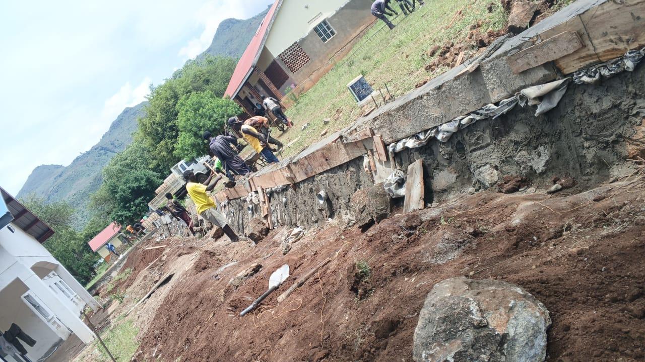 Retaining Walls & Civil Works — Aralam, Brim, Kapkoros & Kwirwot Health Centre IIIs (UGIFT Lot 1)