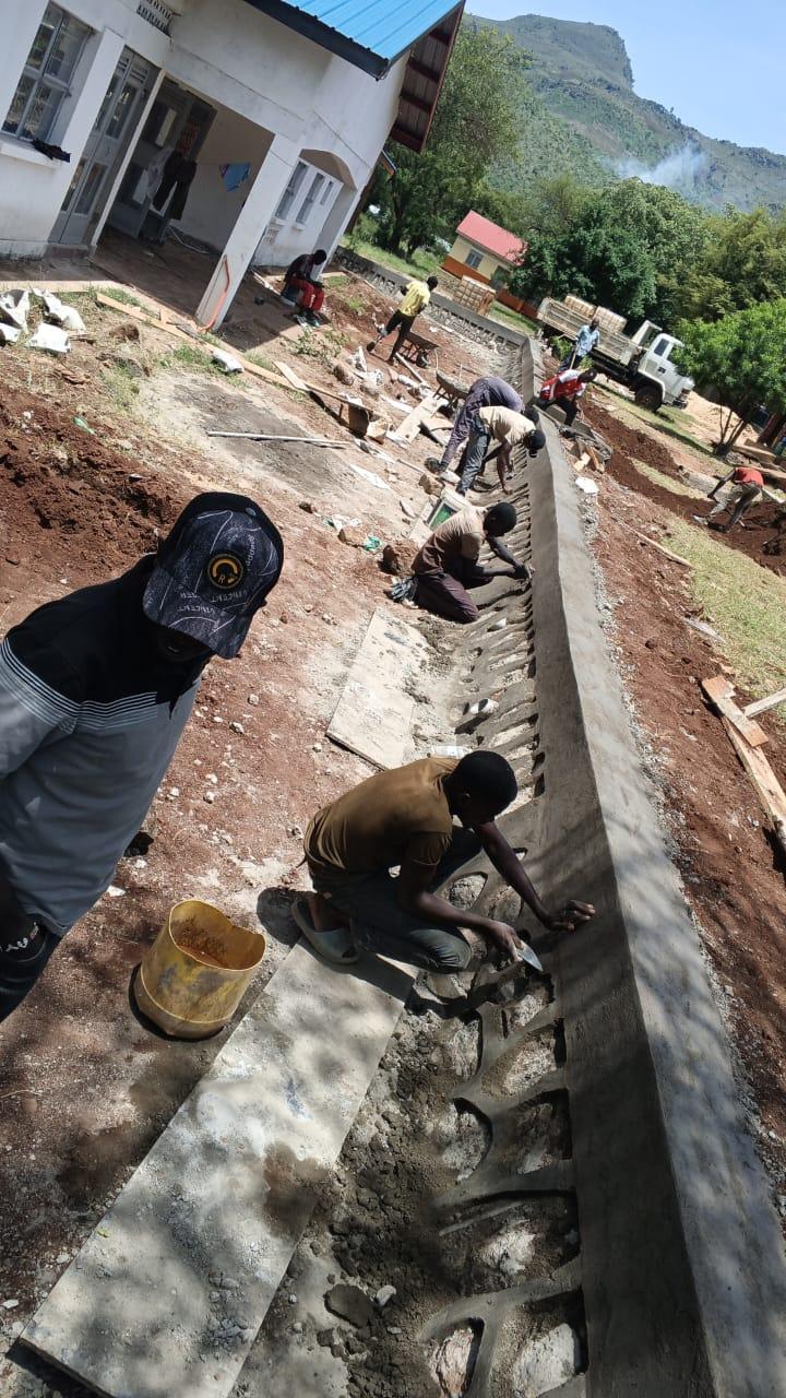 Retaining Walls & Civil Works — Aralam, Brim, Kapkoros & Kwirwot Health Centre IIIs (UGIFT Lot 1)