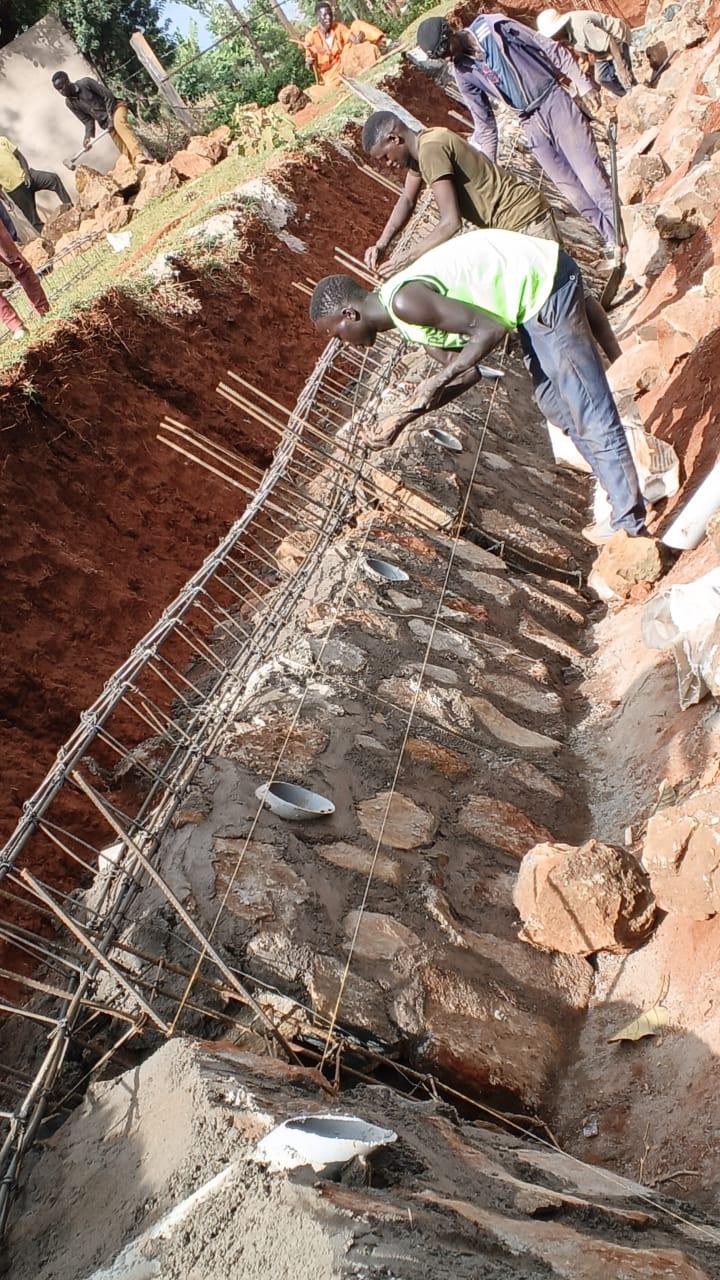 Retaining Walls & Civil Works — Aralam, Brim, Kapkoros & Kwirwot Health Centre IIIs (UGIFT Lot 1)