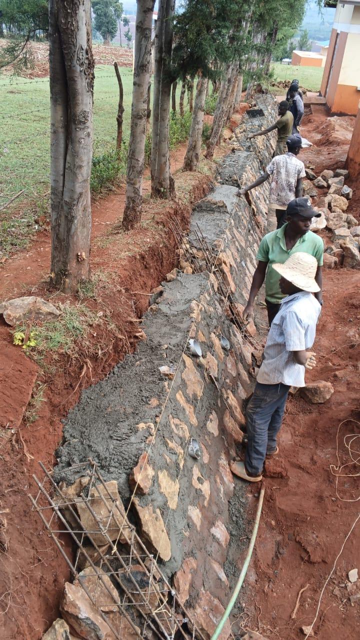 Retaining Walls & Civil Works — Aralam, Brim, Kapkoros & Kwirwot Health Centre IIIs (UGIFT Lot 1)