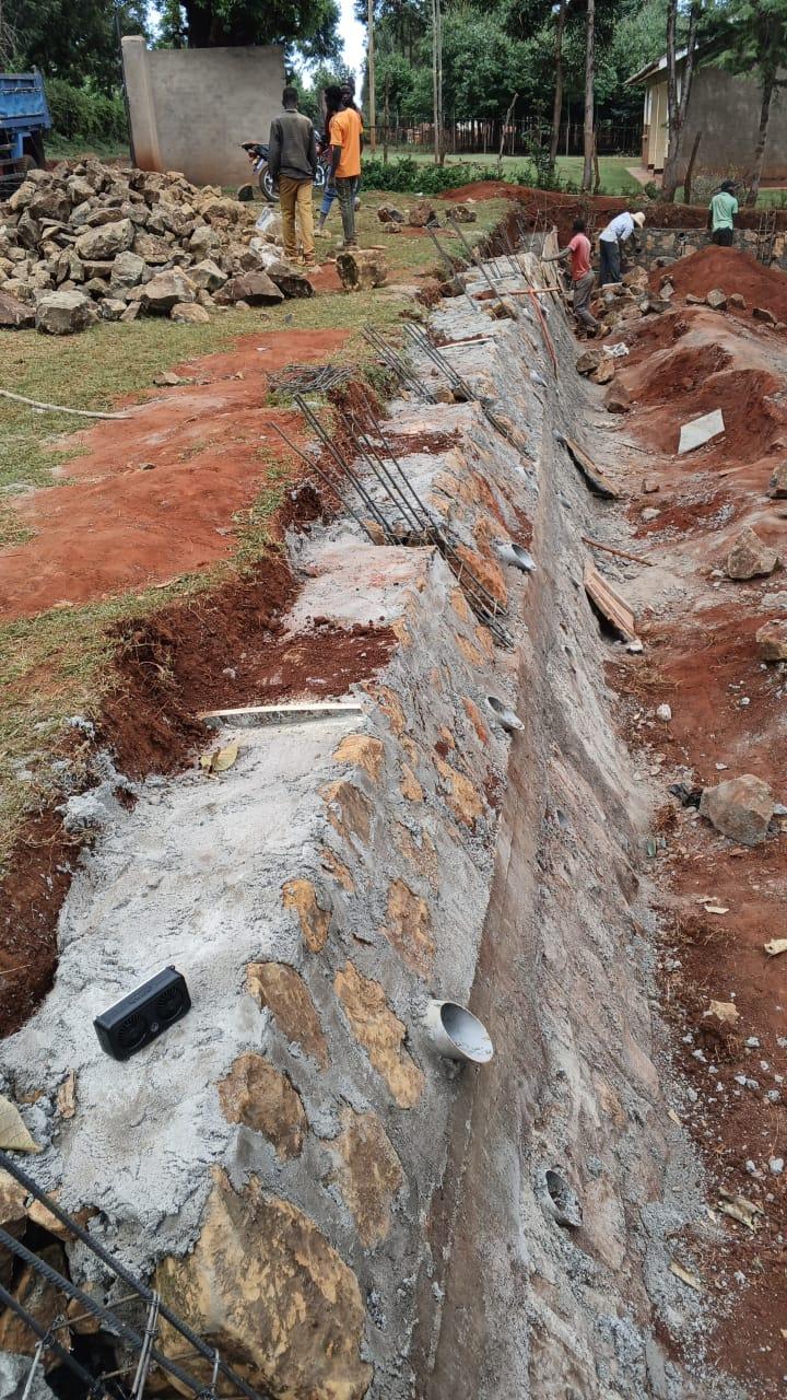 Retaining Walls & Civil Works — Aralam, Brim, Kapkoros & Kwirwot Health Centre IIIs (UGIFT Lot 1)